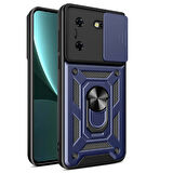 Tecno Pova 5 Kılıf Magnetik Standlı Kamera Korumalı Sürgülü Vega Kapak