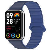 Xiaomi Redmi Watch 4 Silikon Kordon Zore KRD-105 Strap Kayış-Siyah-Turuncu