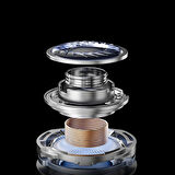 Zore ER-09 SQ Surround 3D Hi-Res Magnetik Özellikli Type-C Kablolu Kulak İçi Kulaklık-Siyah