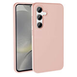 Galaxy S24 Plus Kılıf Magsafe Şarj Özellikli Sıvı Teknolojili Silinebilir Sert Zore Kivi Kapak-Pembe