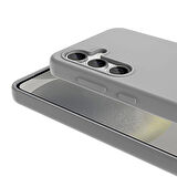 Galaxy S24 Plus Kılıf Magsafe Şarj Özellikli Sıvı Teknolojili Silinebilir Sert Zore Kivi Kapak-Pembe