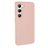 Galaxy S23 Kılıf Magsafe Şarj Özellikli Sıvı Teknolojili Silinebilir Sert Zore Kivi Kapak-Pembe