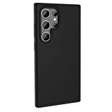 Galaxy S23 Ultra Kılıf Magsafe Şarj Özellikli Sıvı Teknolojili Silinebilir Sert Zore Kivi Kapak-Koyu Gri