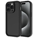 Apple iPhone 15 Pro Max Uyumlu Kılıf Kamera Korumalı Ananas Kapak