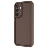 Galaxy A25 Kılıf Kamera Korumalı Zore Ananas Kapak-Kahverengi