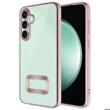 Galaxy S24 Kılıf Kamera Korumalı Logo Gösteren Omega Kılıf