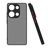 Redmi Note 13 Pro 5G Kılıf Zore Hux Kapak-Siyah