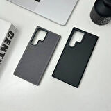 Galaxy S24 Ultra Kılıf Magsafe Şarj Özellikli Karbon Fiber Görünümlü Zore Troy Kapak-Gümüş