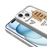 Apple iPhone 13 Kılıf Kamera Korumalı Baskılı Arka Yüzey Klas Kapak