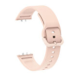 Galaxy Fit 3 Silikon Kordon Zore KRD-110 Strap Kayış-Turuncu