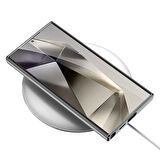 Galaxy S24 Ultra Kılıf Kamera Korumalı Suni Deri Tasarım Zore Yeni Seri Procase Kapak-Siyah