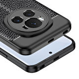 Honor Magic 6 Pro Kılıf Zore Niss Silikon Kapak-Siyah