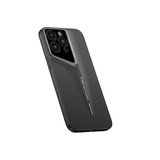 iPhone 14 Pro Kılıf Ultra İnce Kamera Korumalı Sert Rubber MKST Procase Kapak-Siyah