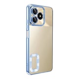 Realme C53 Kılıf Köşeleri Renkli Şeffaf Kamera Korumalı Silikon Luxury Kapak