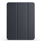 iPad Pro 11 2024 Smart Cover Kalem Bölmeli Standlı 1-1 Kılıf