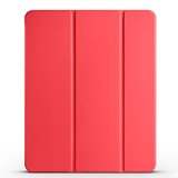 iPad Air 13 2025 M3 ​MKST Smart Cover Kalem Bölmeli Standlı 1-1 Kılıf - Kırmızı