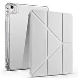 iPad Air 11 2025 M3 Kılıf Tri Folding Kalem Bölmeli Standlı Kılıf