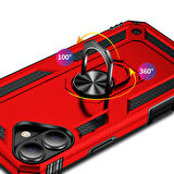 Apple iPhone 16 Kılıf Zore Vega Kapak-Siyah