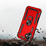 Apple iPhone 16 Plus Kılıf Zore Vega Kapak-Kırmızı