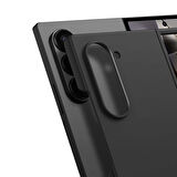 Galaxy Z Fold 6 Kılıf Zore Sert Kıpta Kapak-Gri