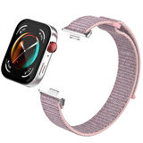 Huawei Watch Fit 3 Zore KRD-03 Hasır Kordon-Beyaz