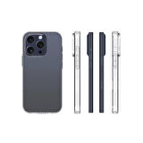Apple iPhone 16 Pro Kılıf Zore Süper Silikon Kapak-Şeffaf