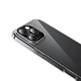 Apple iPhone 16 Pro Kılıf Zore Süper Silikon Kapak-Şeffaf