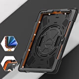 iPad Air 13 2025 M3 ​ALT Defender Tablet Silikon - Siyah
