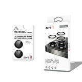 Apple iPhone 16 Plus Zore CL-12 Premium Safir Parmak İzi Bırakmayan Anti-Reflective Kamera Lens Koru