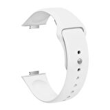 Huawei Watch Fit 3 KRD-11 22mm Silikon Kordon-Beyaz
