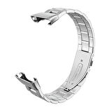 Xiaomi Mi Band 7 Pro KRD-04 Metal Kordon-Gümüş