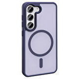 Samsung Galaxy S23 FE Kılıf Magsafe Şarj Özellikli Mat Arka Yüzey Sio Kapak