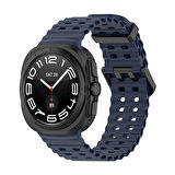 Galaxy Watch Ultra 47mm Zore KRD-118 Tırtıklı Tasarım Silikon Kordon