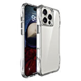 iPhone 16 Pro Max Kılıf AirBagli Şeffaf Zore İncek Kapak-Şeffaf