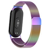 Xiaomi Smart Band 8 Zore KRD-01 Metal Kordon-Gri