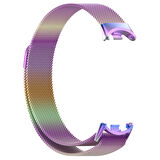 Xiaomi Smart Band 8 Zore KRD-01 Metal Kordon-Gri