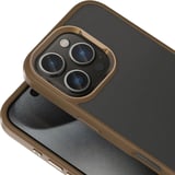Apple iPhone 16 Pro Max Kılıf Magsafe Şarj Özellikli Parlak Kamera Çerçeveli NRTK Kost Kapak-Siyah