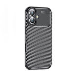 iPhone 16 Uyumlu Zore Negro Silikon Kapak-Siyah