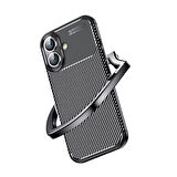 iPhone 16 Uyumlu Zore Negro Silikon Kapak-Siyah