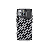 iPhone 16 Pro Uyumlu Zore Negro Silikon Kapak-Siyah