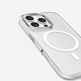 Apple iPhone 16 Pro Kılıf M-safe Şarj Özellikli Kamera Korumalı Zore Kripto Kapak