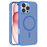 iPhone 16 Pro Kılıf Magsafe Şarj Özellikli Mat Arka Yüzey Sio Kapak