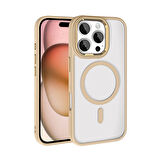 iPhone 16 Pro Kılıf Magsafe Şarj Özellikli Kamera Korumalı Kripto Kılıf