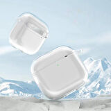 Air Pods 4 Kılıf Şeffaf Kristal Silikon Zore Airbag 14 Kılıf-Şeffaf