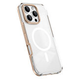 iPhone 16 Pro Max Kılıf Magsafe Şarj Özellikli Çıkarılabilir Arka Yüzeyli Zore Polar Kapak-Siyah