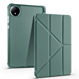 Xiaomi Redmi Pad SE 8.7 Kılıf Tri Folding Kalem Bölmeli Standlı Kılıf