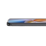 Galaxy S25 Plus Uyumlu Kılıf MKST Negro Silikon Kapak-Siyah