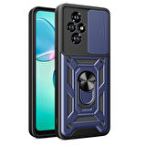 Honor 200 Kılıf Magnetik Standlı Kamera Korumalı Sürgülü Vega Kapak