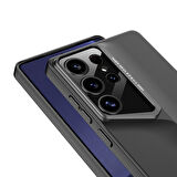 Galaxy S25 Ultra Uyumlu Kılıf Ultra İnce Kamera Korumalı Sert Rubber Zore Procase Kapak-Gold