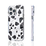 iPhone 14 Pro Max Uyumlu Kılıf Magsafe Şarj Özellikli Zore Papat Kapak-Siyah